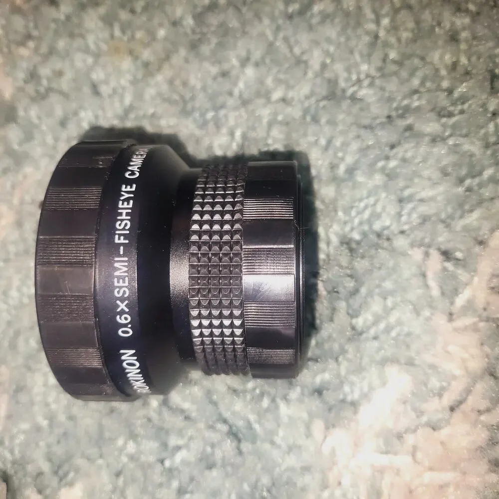 Rokinon .6X Semi-Fisheye Camera/Video Lens Series VII In Case, Japan